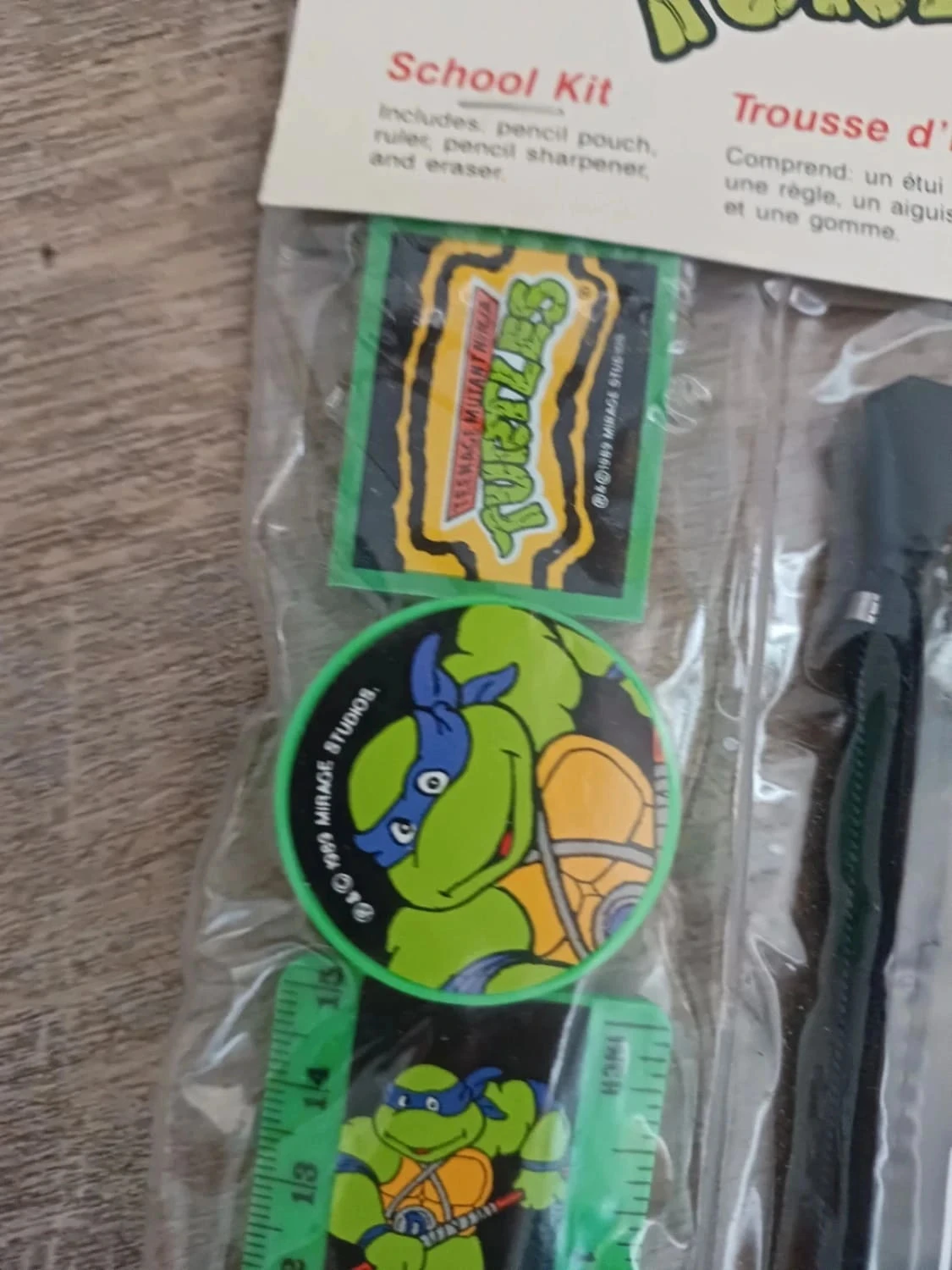 Set de escolar vintage tortugas ninja – photo 2